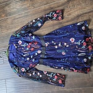 Embroidered dress